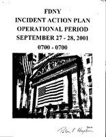 Incident Action Plan: 9/27/01 - 9/28/01